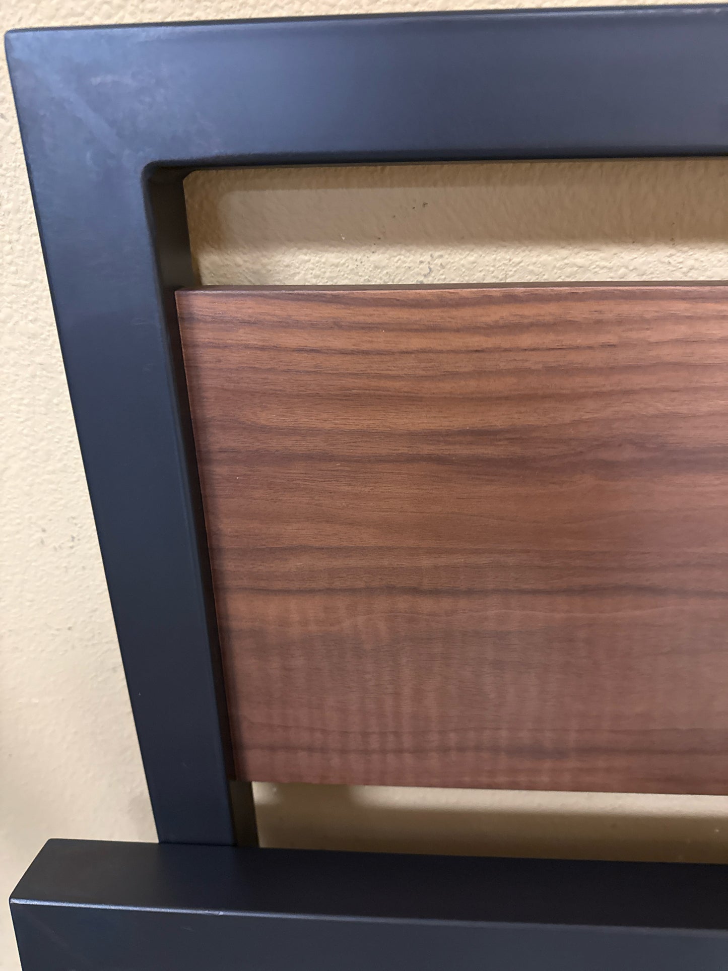 Piper Wood Panel Walnut Headboard by Room & Board Queen (New) (HB/FB/SR)