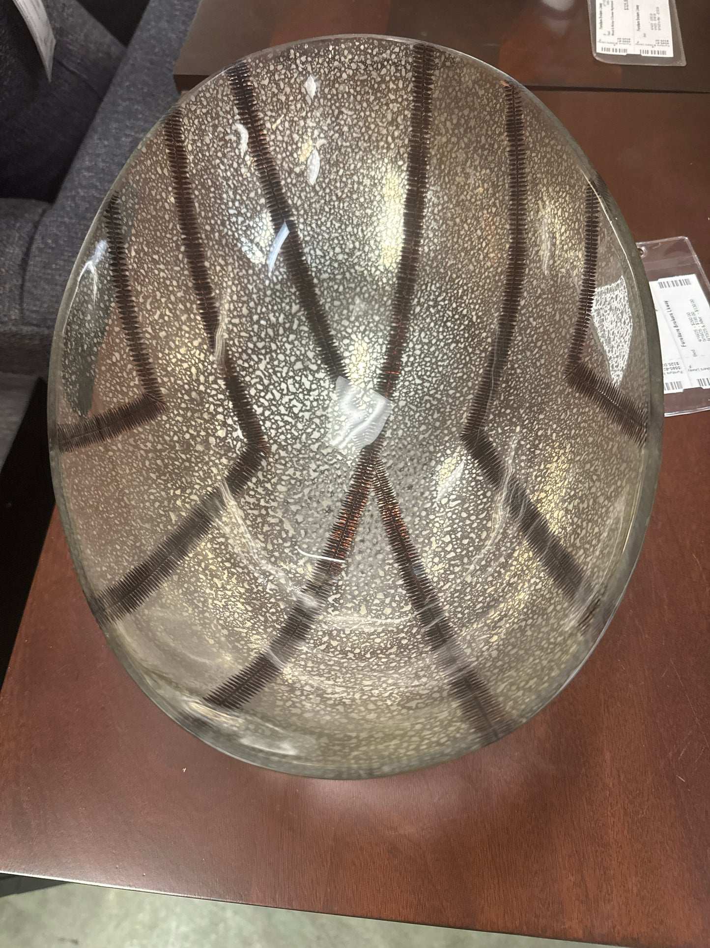 Contemporary Glass Bowl
