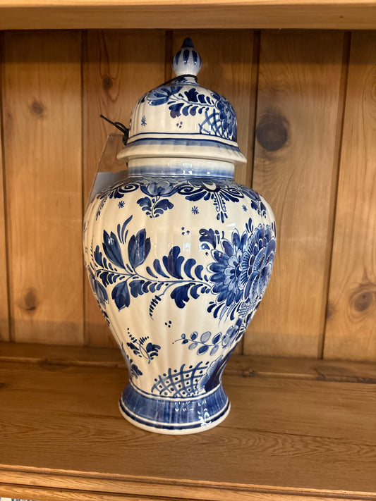 Porcelain Delft Blue & White Vase