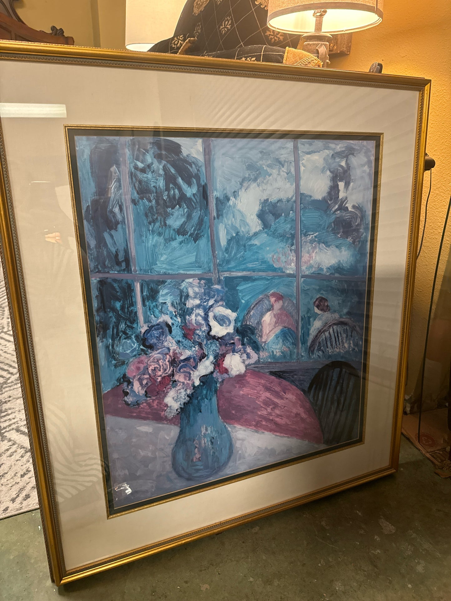 Print "A View From the Garden" Barbara A. Wood(32x37)