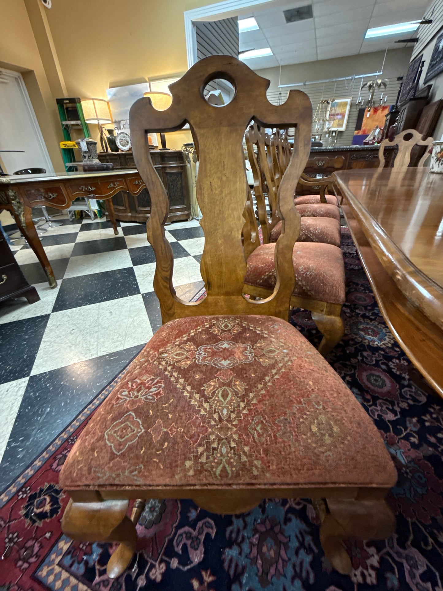 Century Dining Chairs 8 Side/2 Arm Chairs