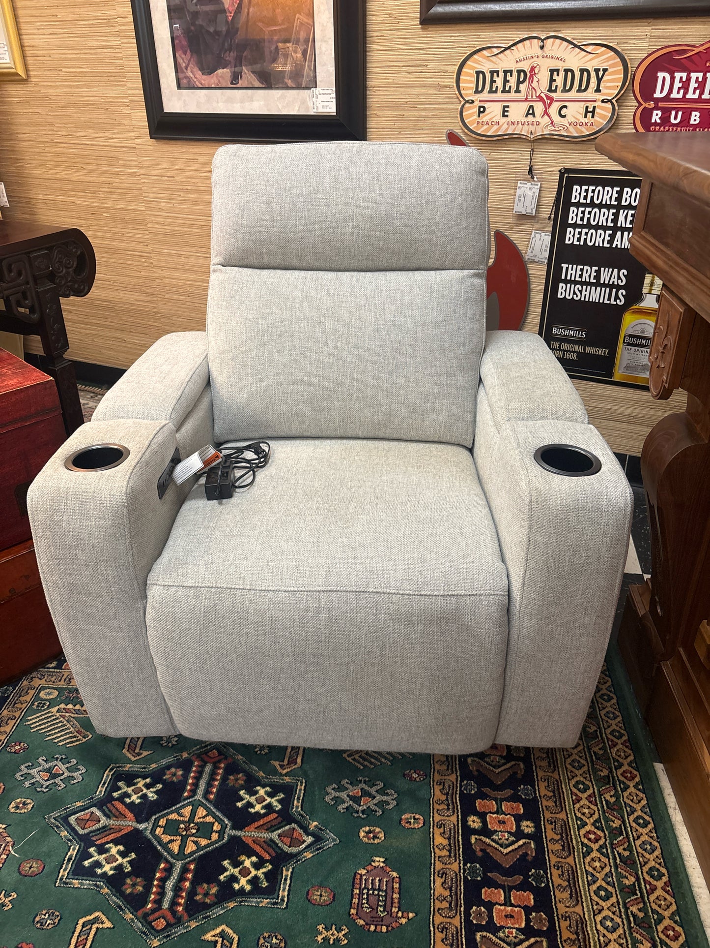 Upholstered Electric Recliner