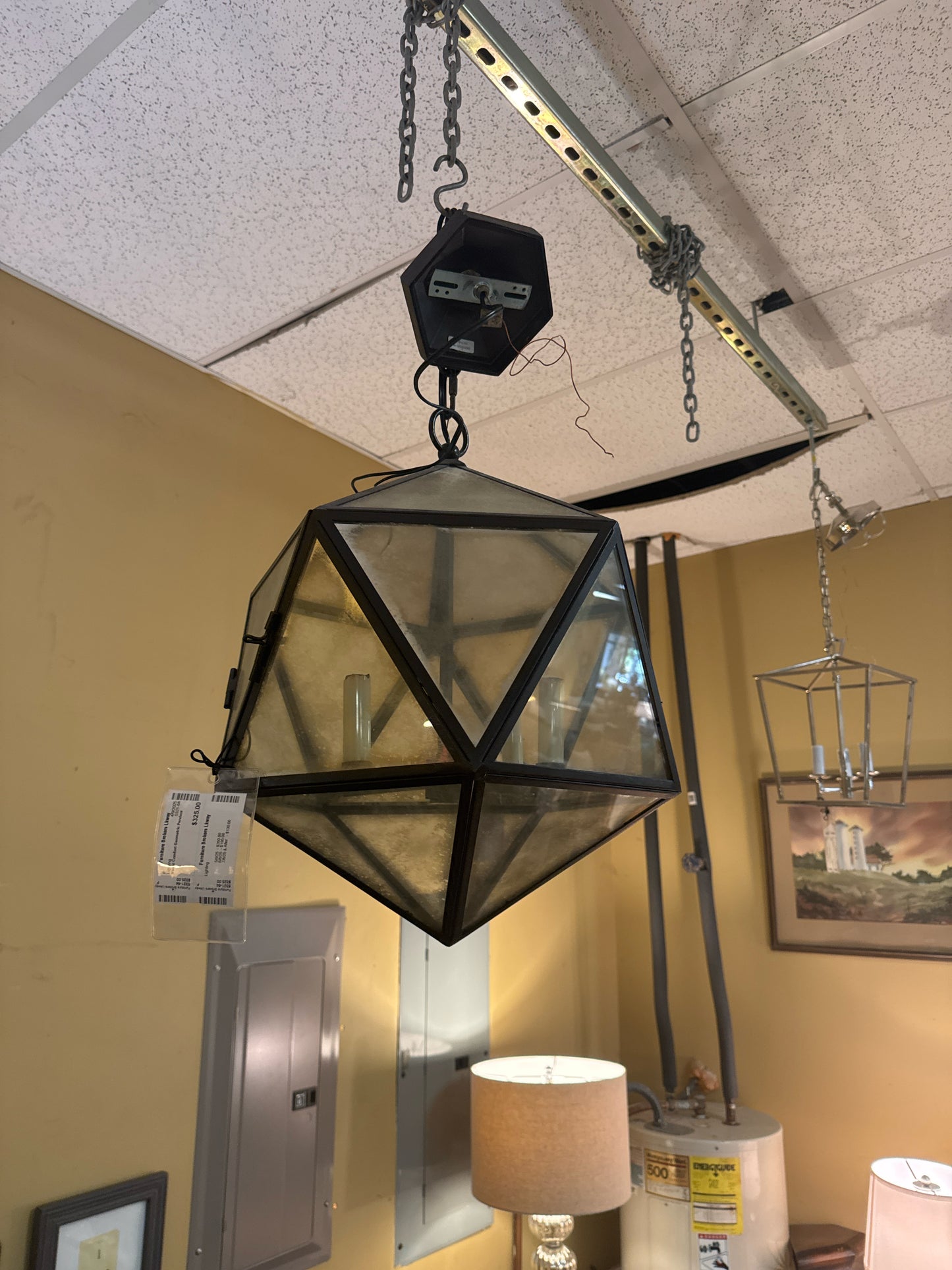 Visual Comfort Geometric Pendant