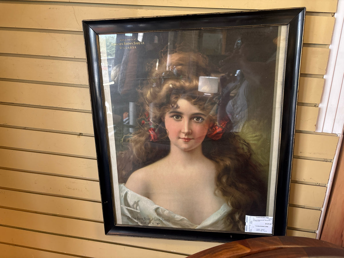 Vintage Lithograph print "Marguerite" by Andelo Asti