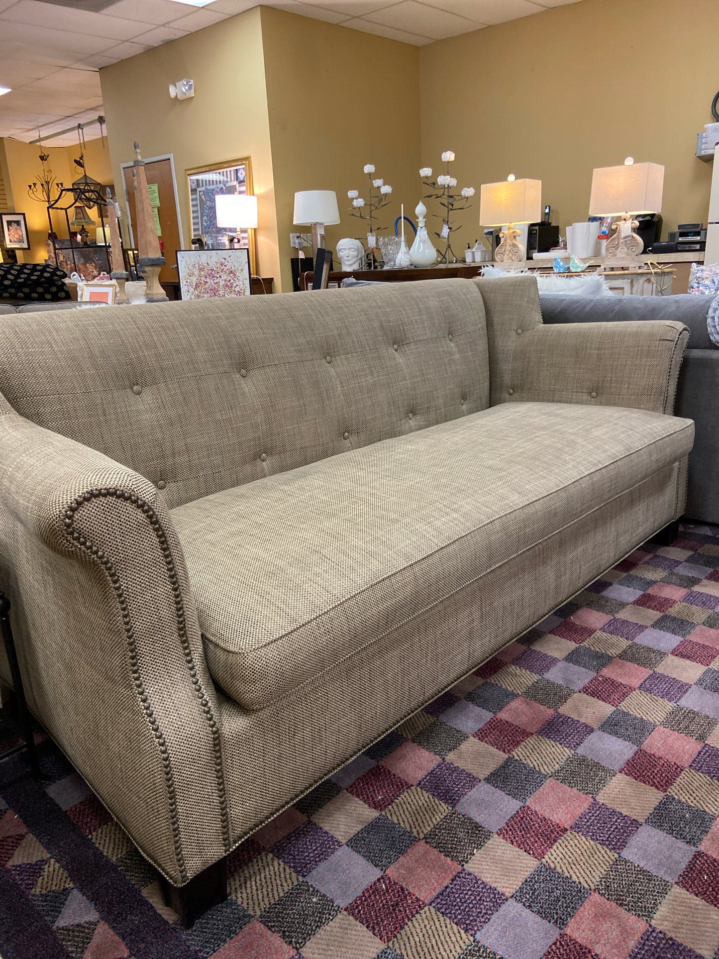 Weekly Sofa (82"L X 26"D X 18"seat to floor)