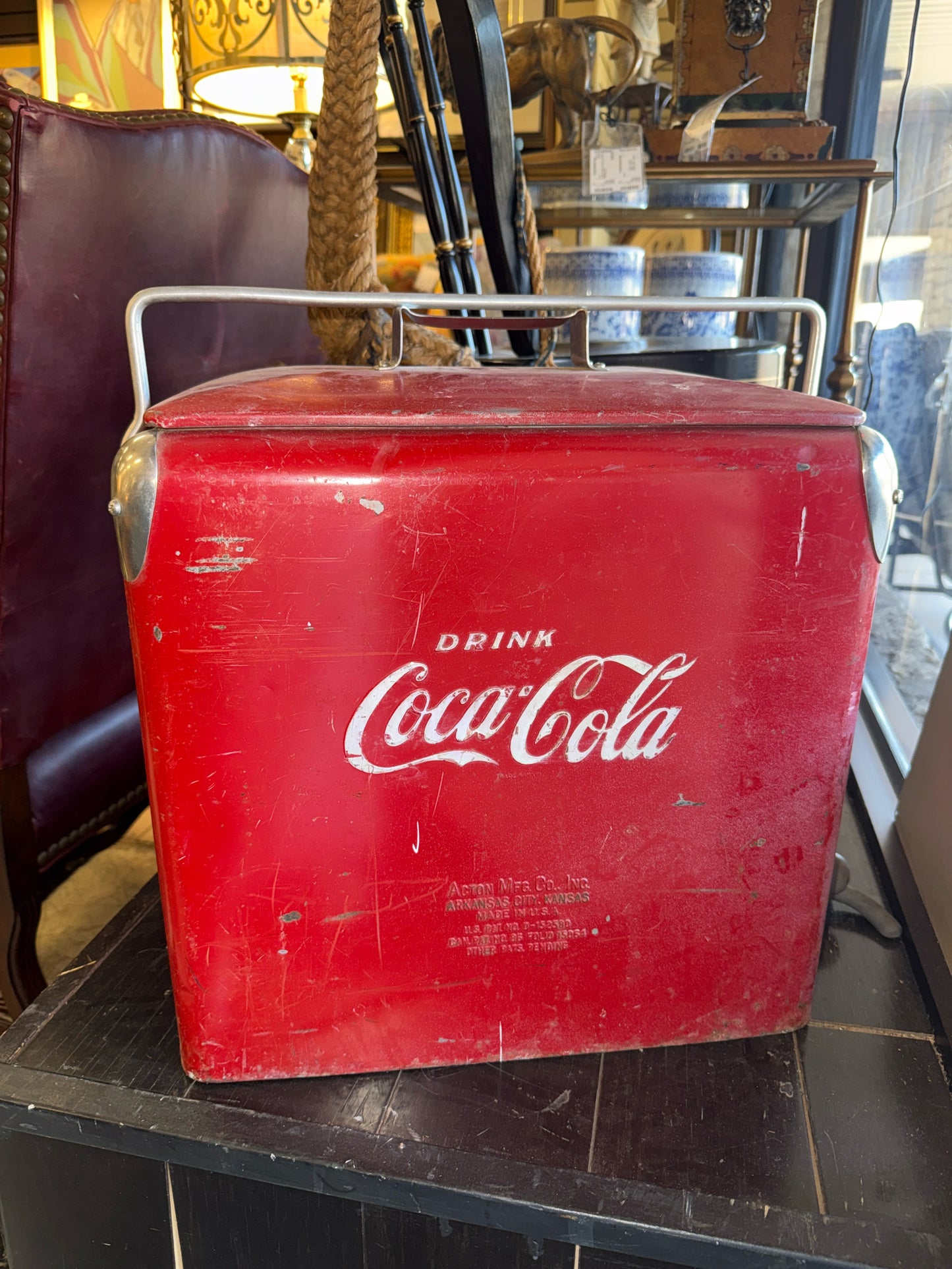 Vintage Red Coco-Cola Cooler