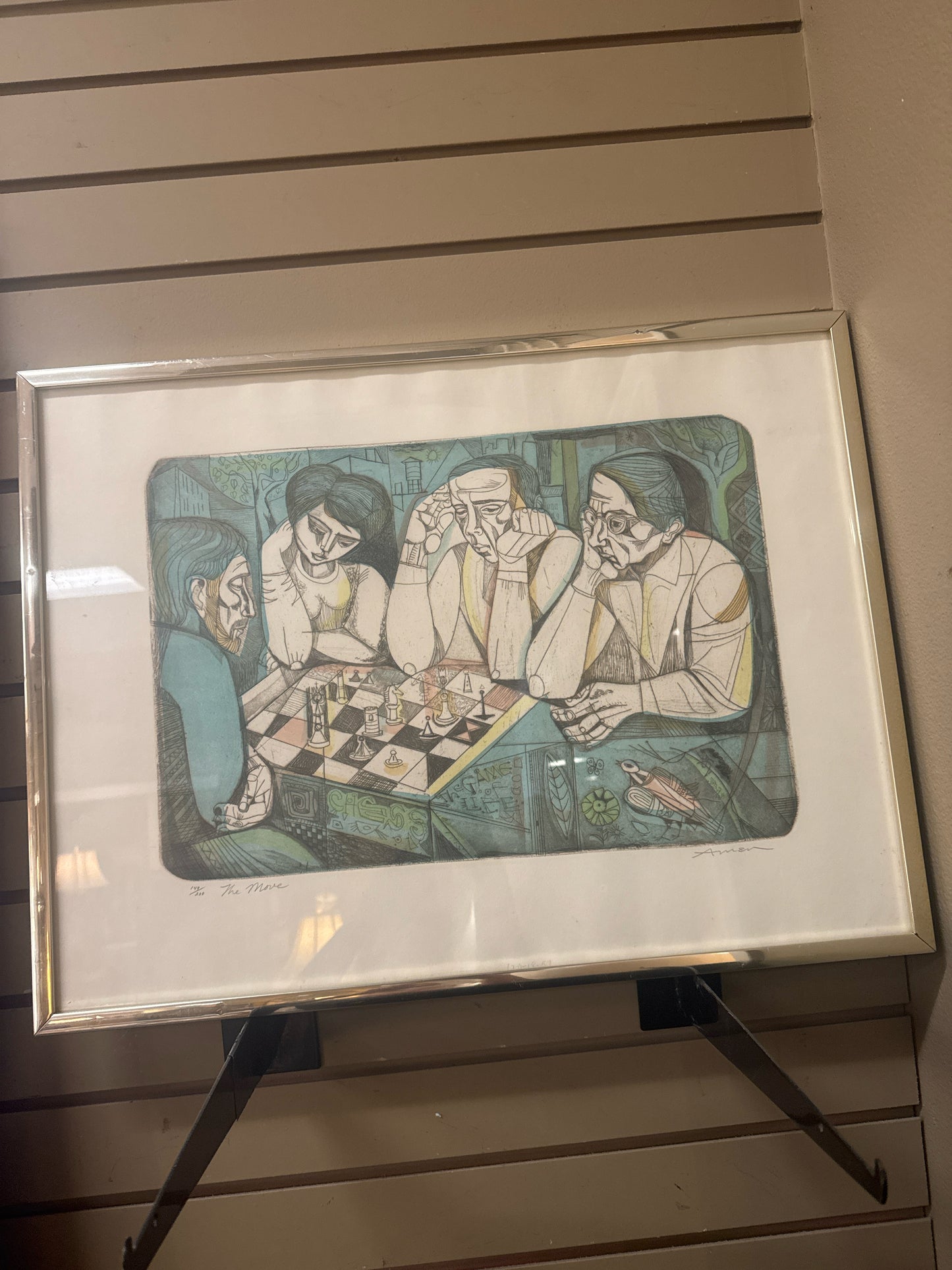 " The Move" By Irving Amen (Signed & Numbered)