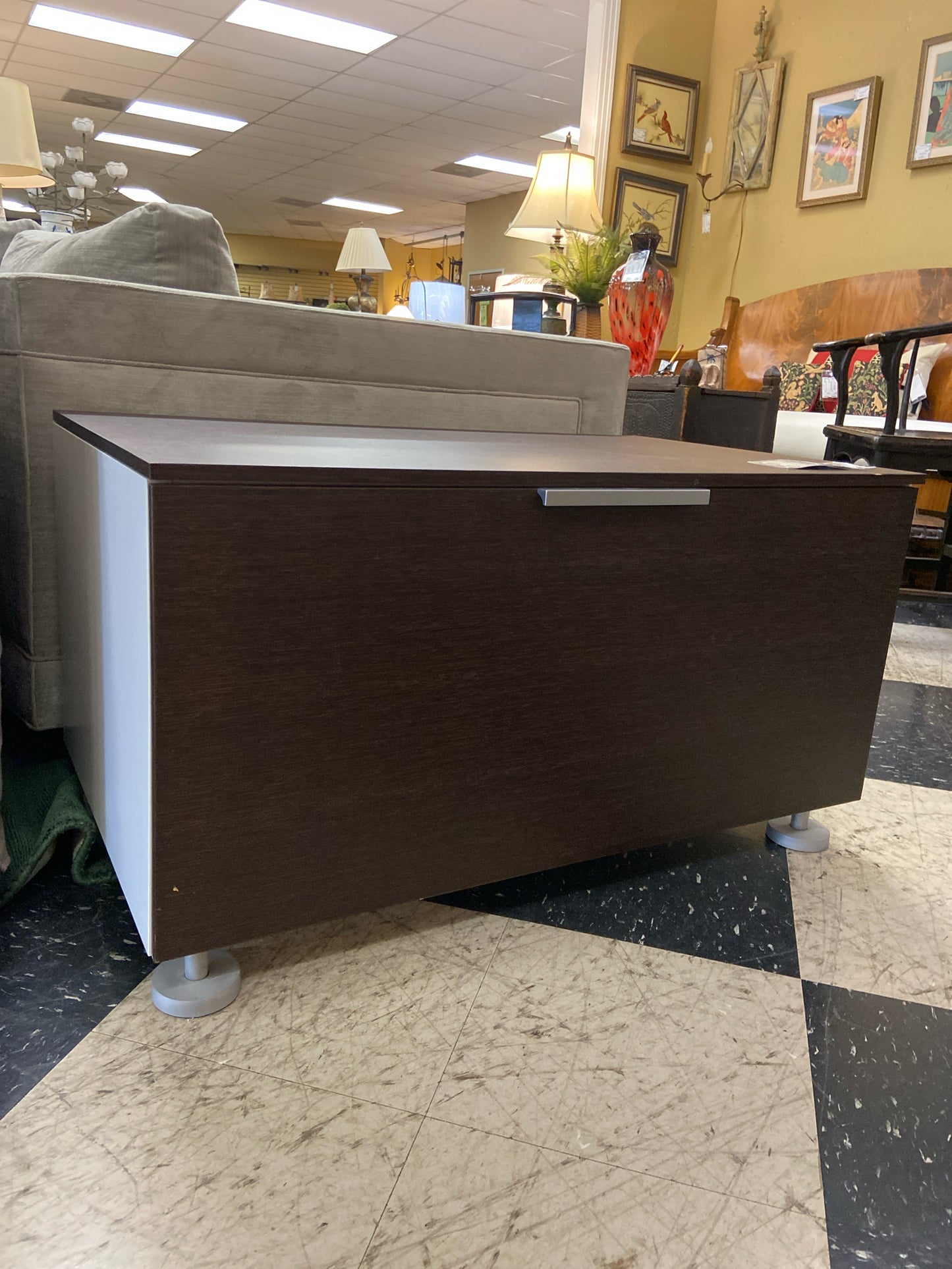 Poliform File Drawer Cabinet (35.5"W x 20"H x 21"D)