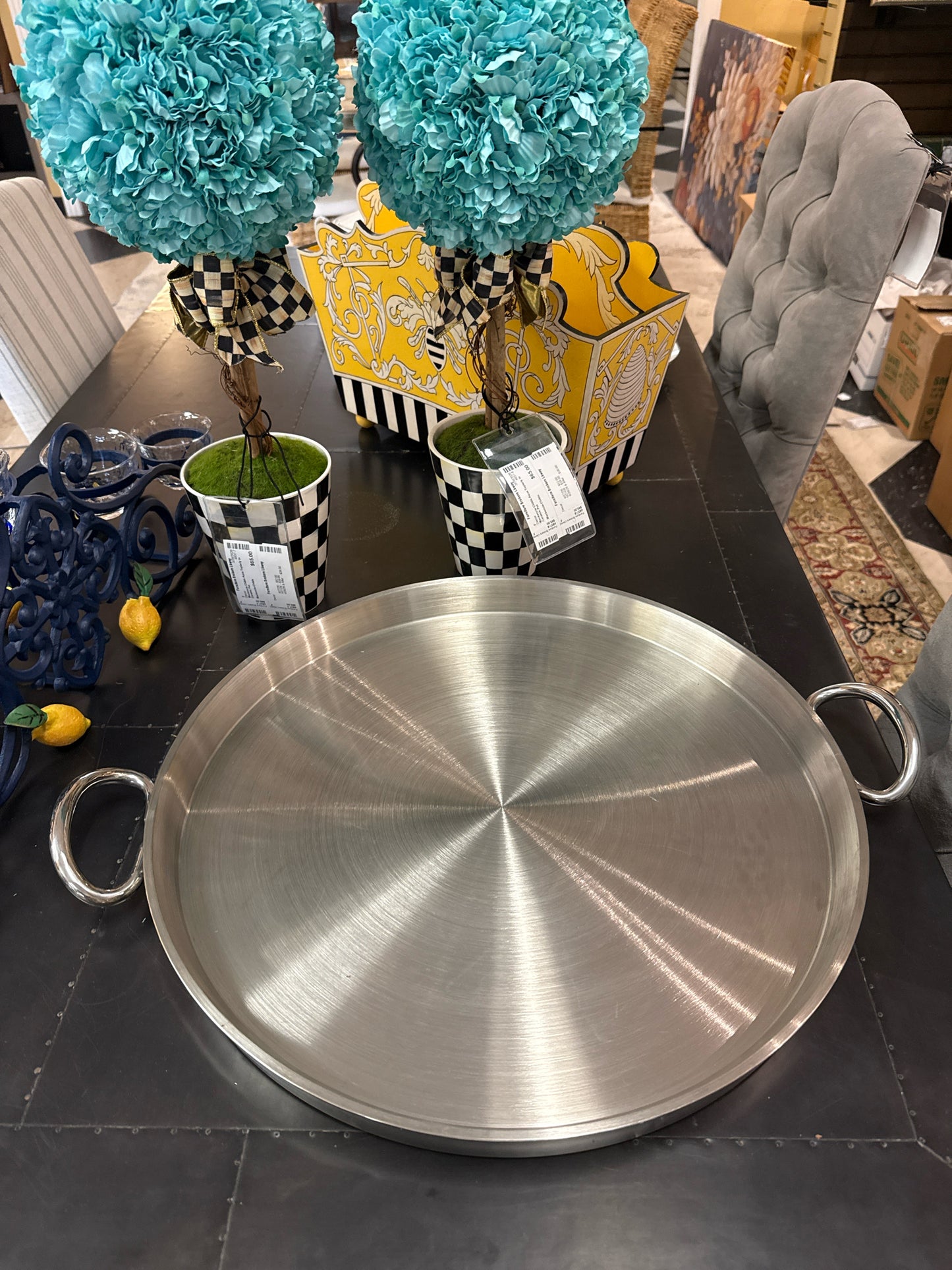 Frontgate Optima Outdoor Stainless Steel Caterer-style Tray (Made in Italy)