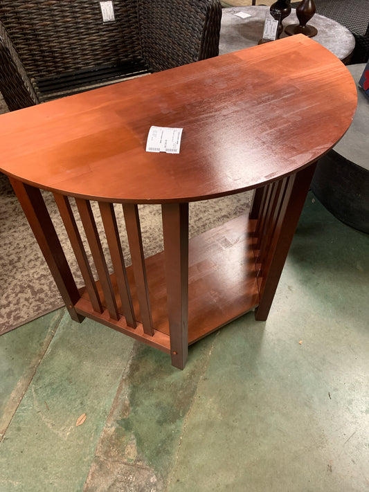 Demilune Side/TV Table 35x17