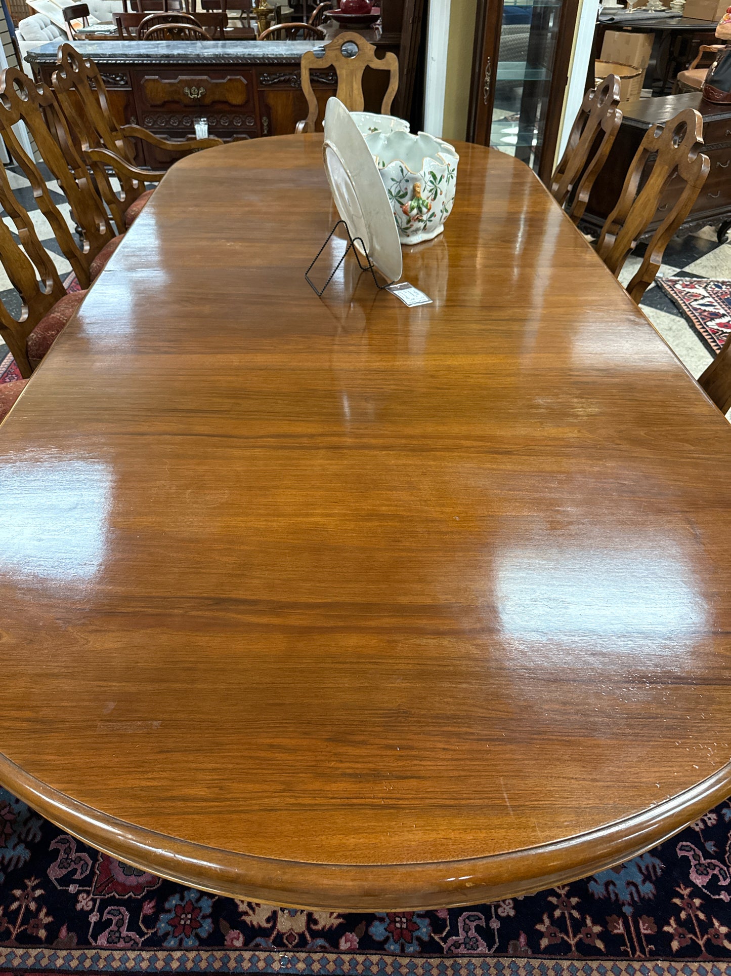 Custom 2-Pedestal Dining Table From Spain