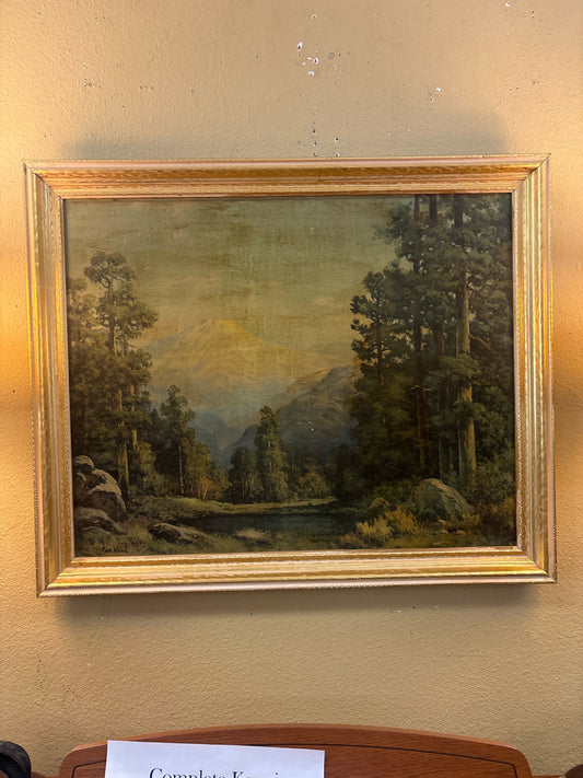 "Mount Ranier" Oil Original by Robert Wood