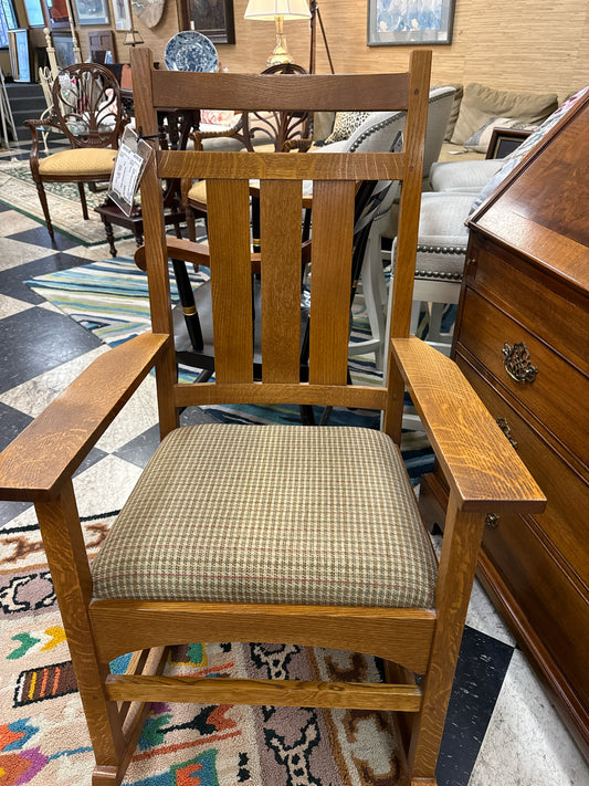 Stickley Mission Style Rocking Chair