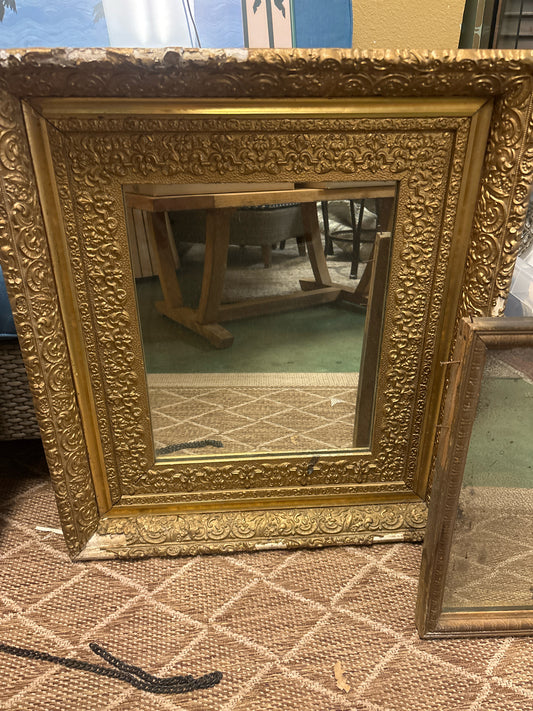 Antique Gold Mirror 24x27