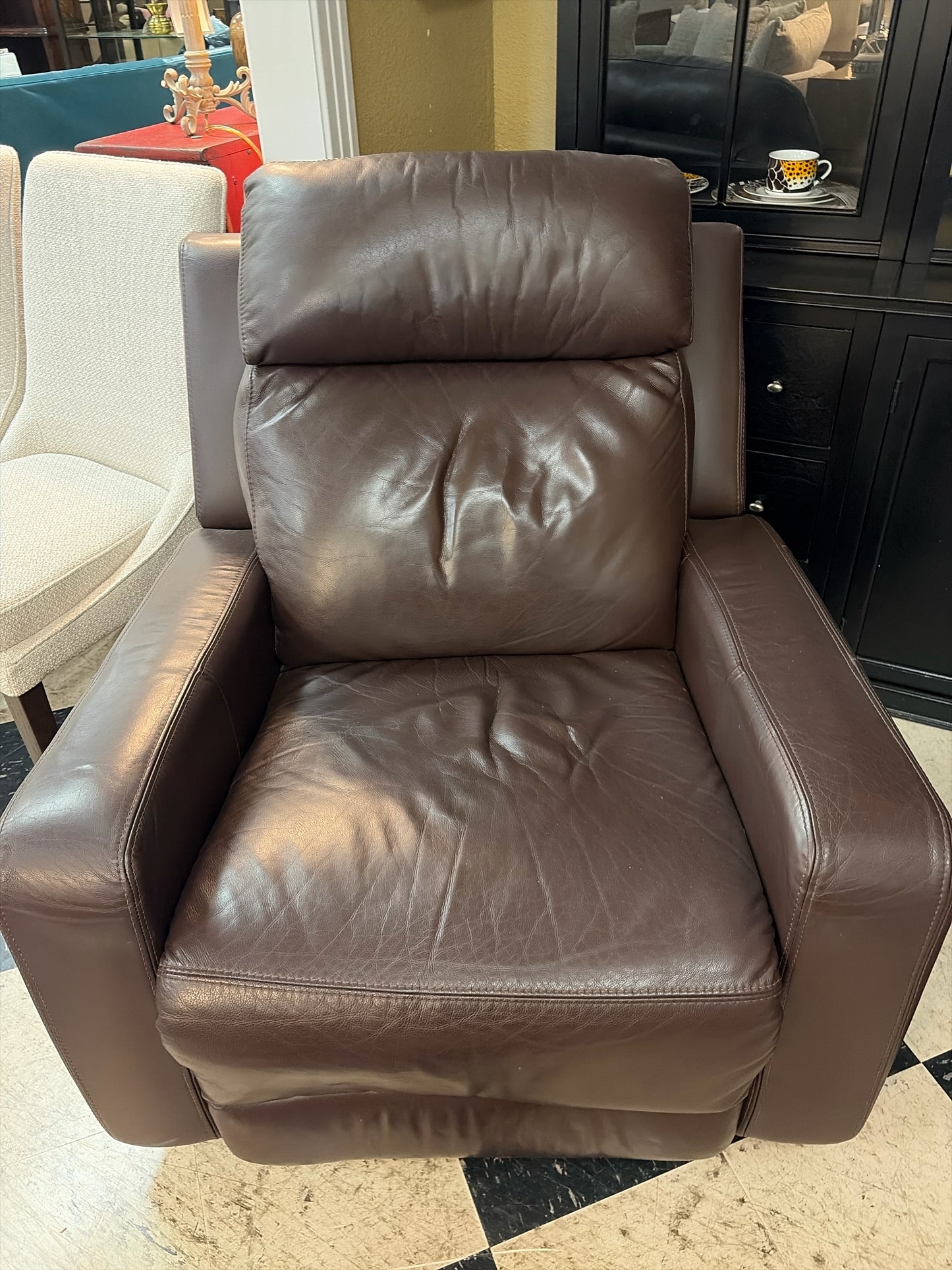 Pallister Leather Electric Recliner