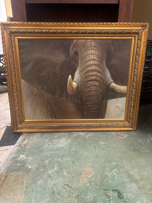 "The Power of One" Oil on Canvas by John Banovich in Gold Frame (50x40)