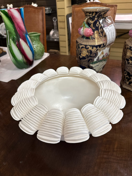 White Biscay Bowl (Spicchi Collection)