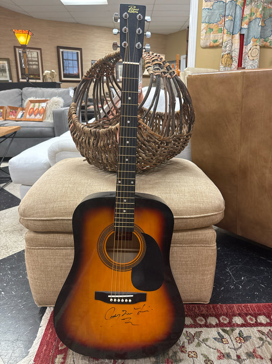 Rogue Guitar Signed by Jerry Lee Lewis