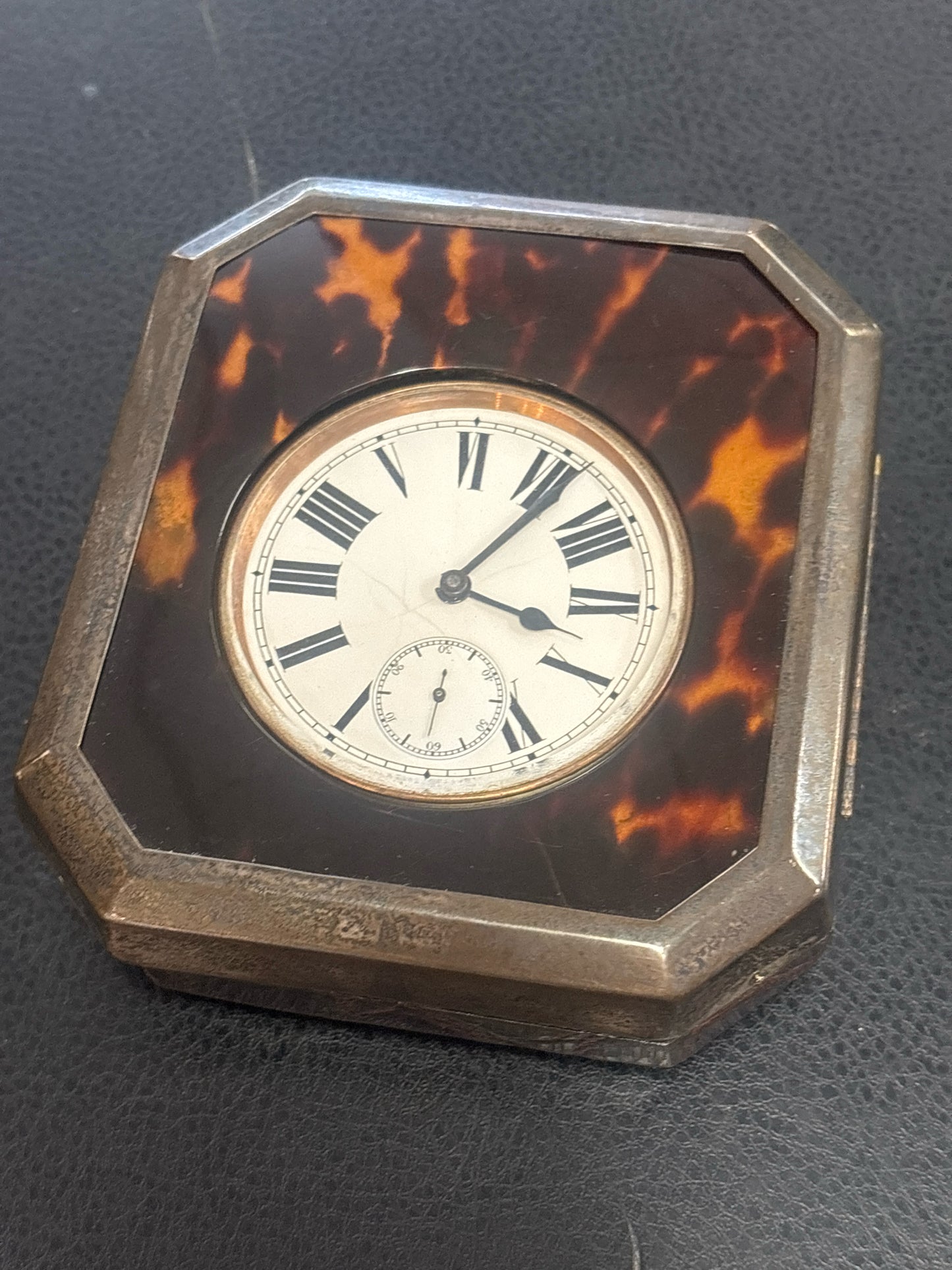 Pocket Watch w/ Original Tortoise Shell Case