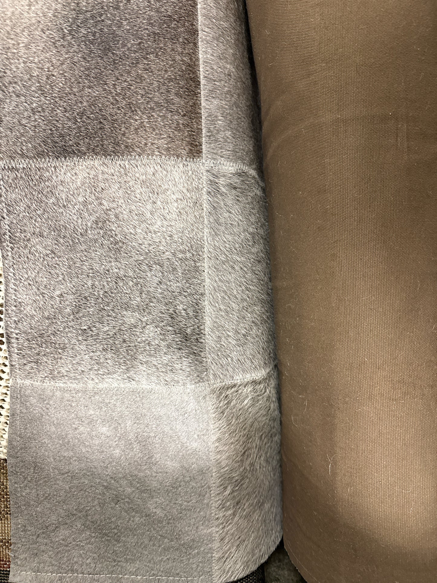 12x15 Restoration Hardware Ancora Hide Patchwork Rug