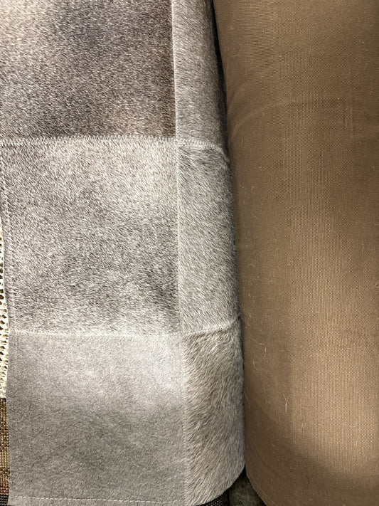 12x15 Restoration Hardware Ancora Hide Patchwork Rug