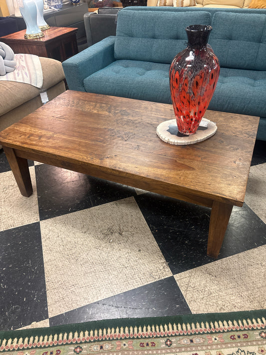 Wood Coffee Table (54x30x18)