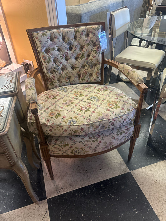 Vintage Side Chair - Upholstered