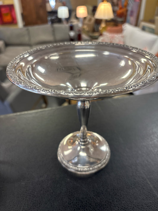 International Prelude Sterling Footed Dish