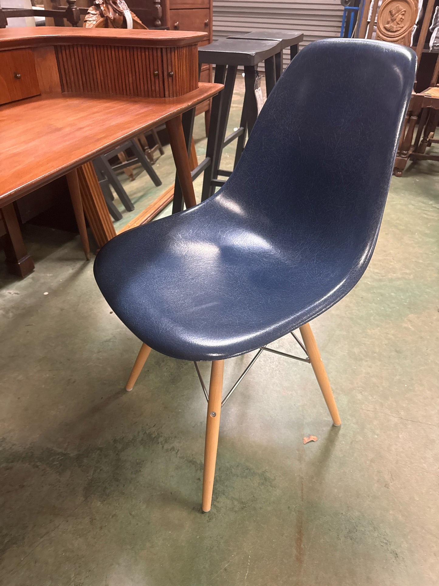 Hermann Miller Blue Desk Chair