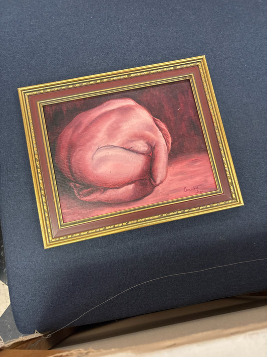 Signed Oil on Canvas in Gold Frame - Gail Cunningham (16 3/4x13 3/4)