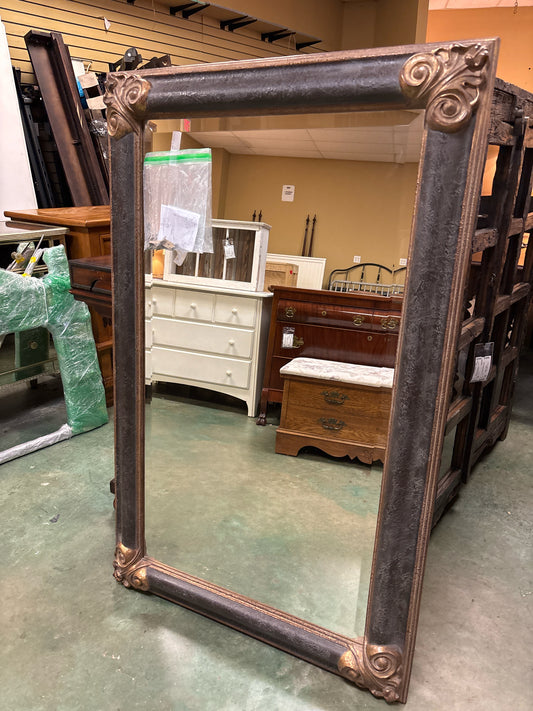 Mirror w/Florentine Style Frame w/Gilded Motifs/Carved Molding (34x53)