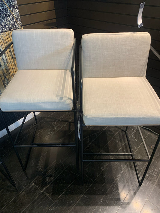 PAIR Joss & Main Metal Frame Barstools