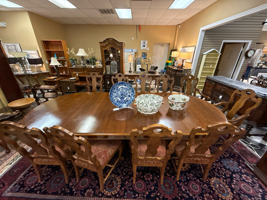 Custom 2-Pedestal Dining Table From Spain
