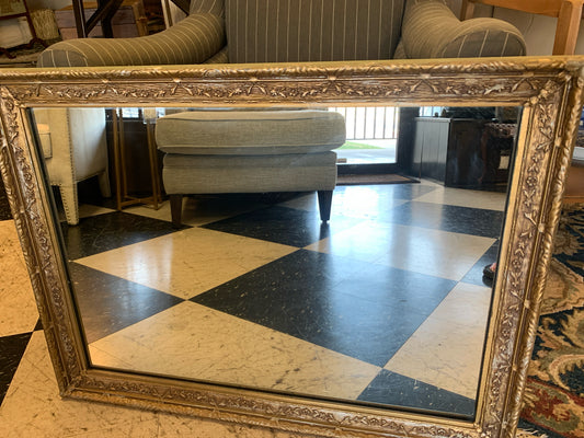 Antique Rectangle Gold Patina Mirror 32x24