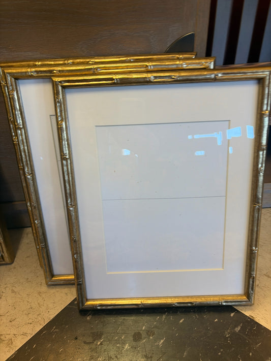Signed Original Line Series w/Gold Bamboo Frames-SET of 3 (12"x15")by E.Dregits