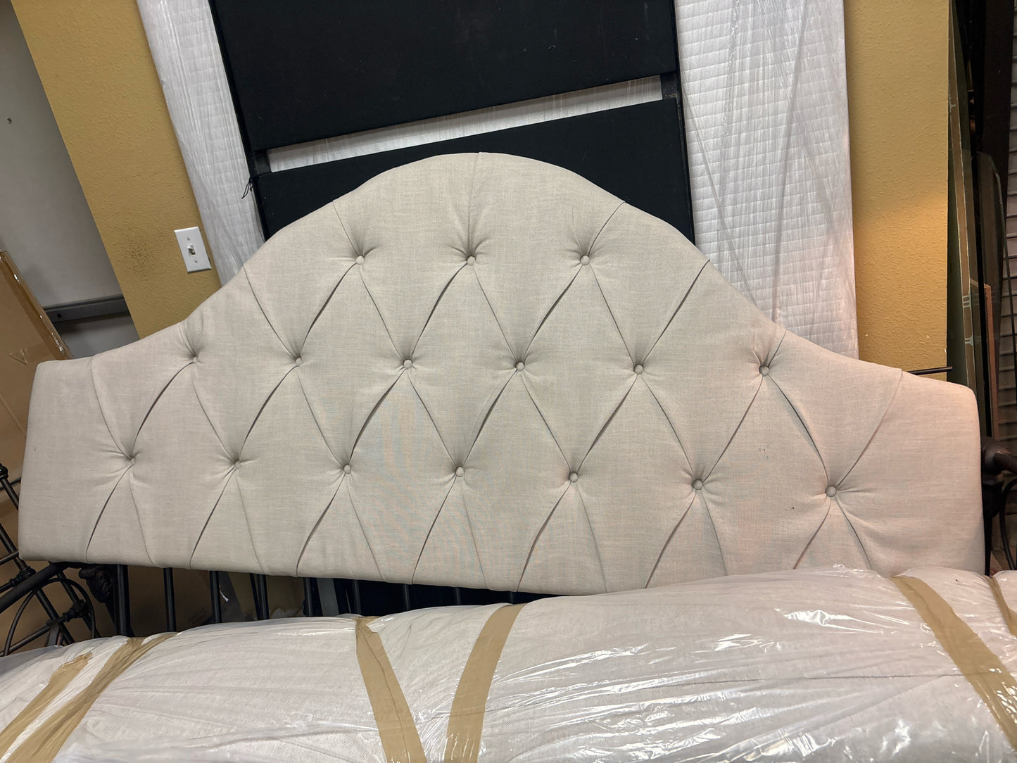 Queen Tufted Headboard