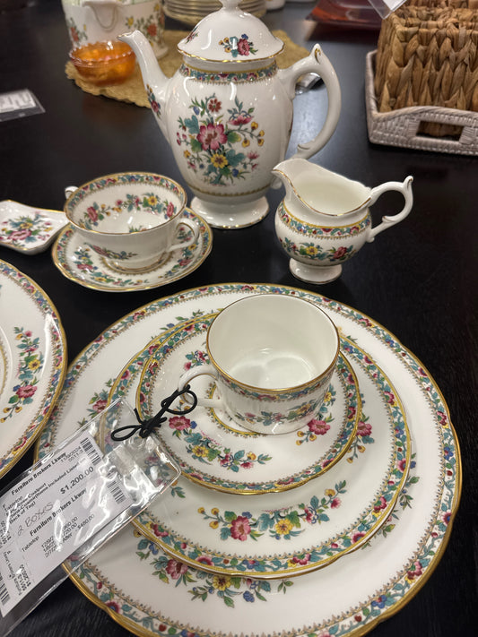 Ming Rose Coalport China-Coamir(Items Included Listed on Back of Tag)