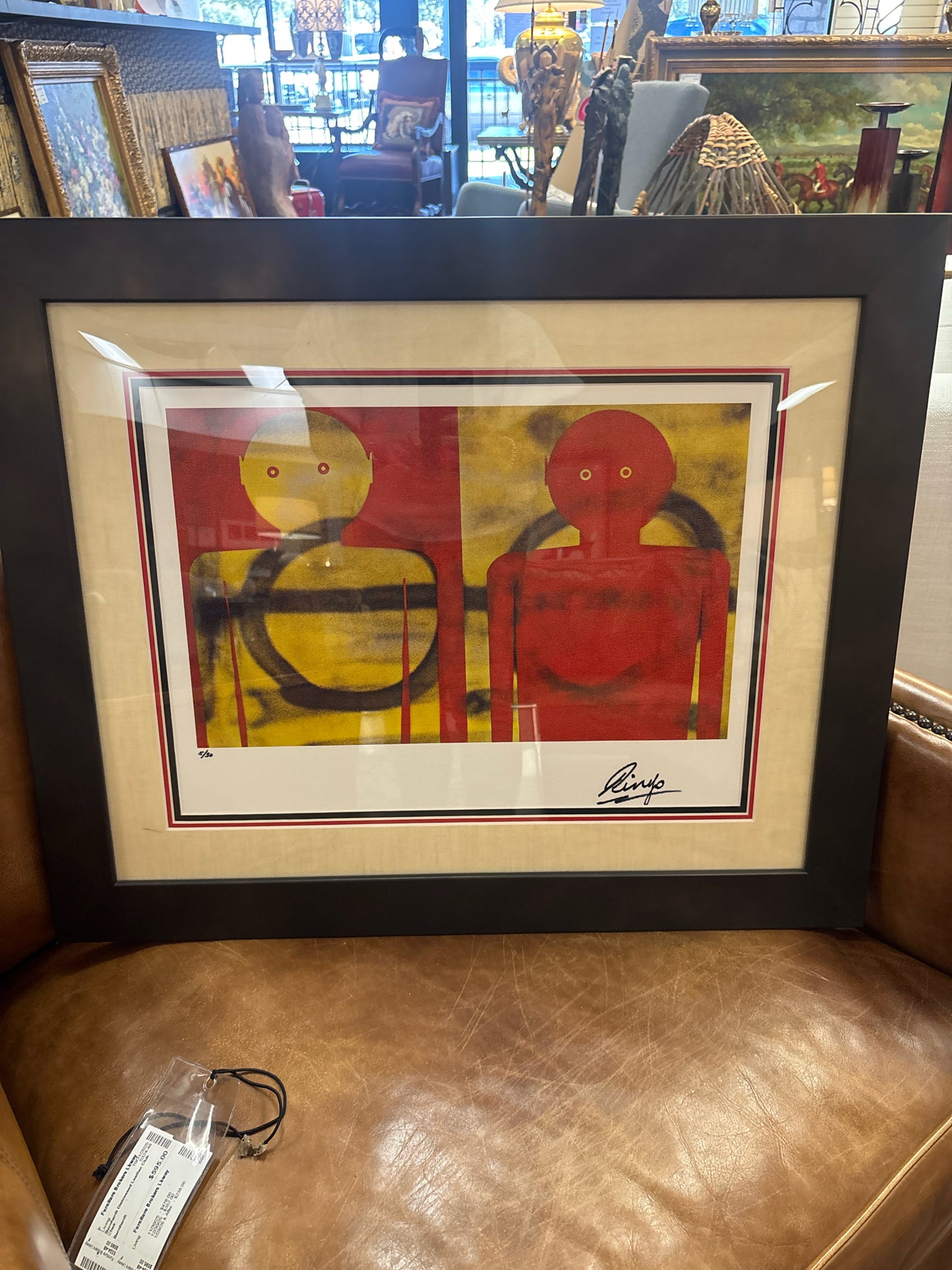 Robot's Print by Rngo Starr ( Signed #5/30)