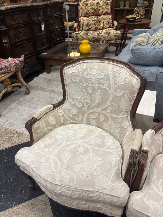 Louis XV Style Bergere Arm Chair