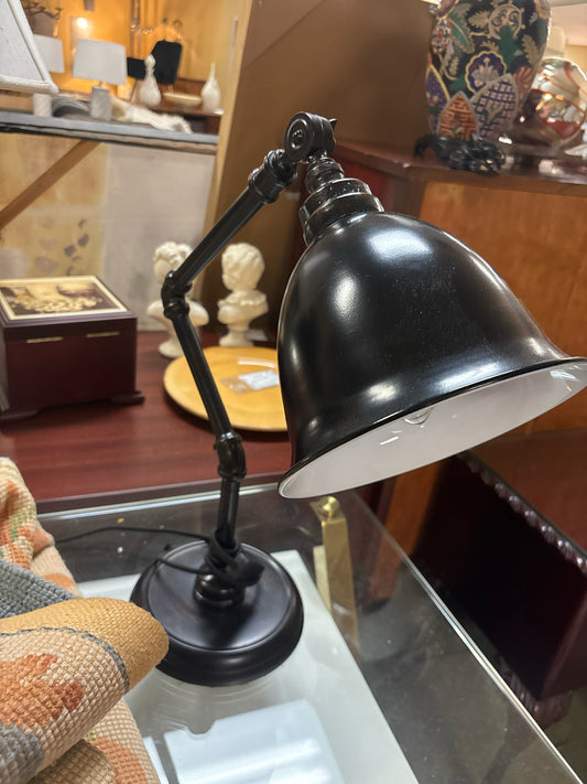 PB Desk Lamp in Rubbed Bronze