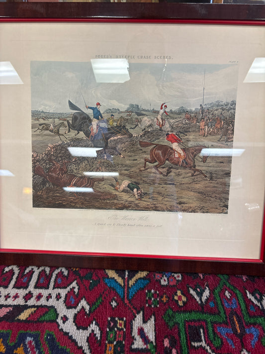 Forres's Steep Chase Series"The Warren Wall" Plate (22x19)