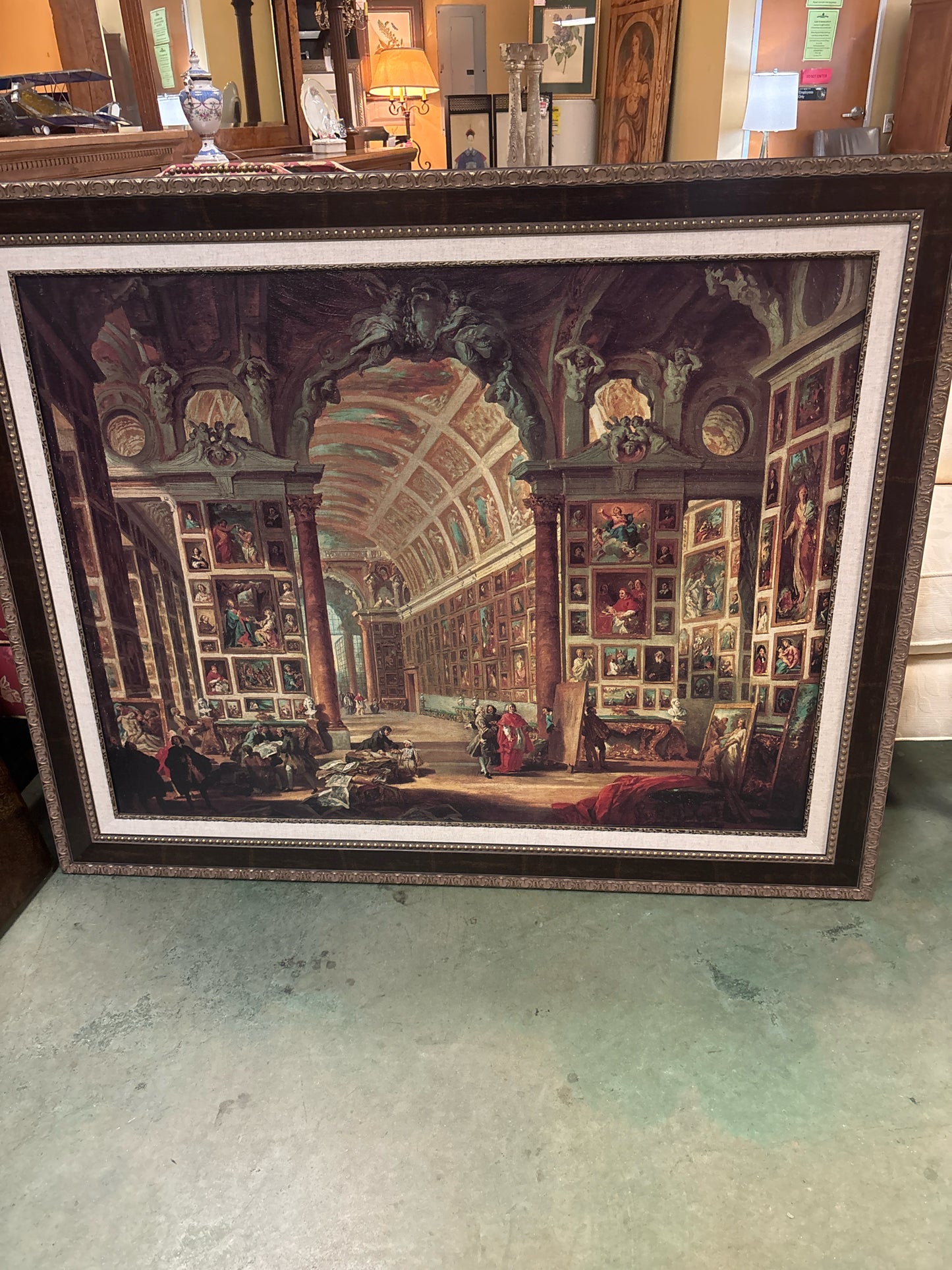 Panini's "Gallery of Views" Reproduction (52x42)