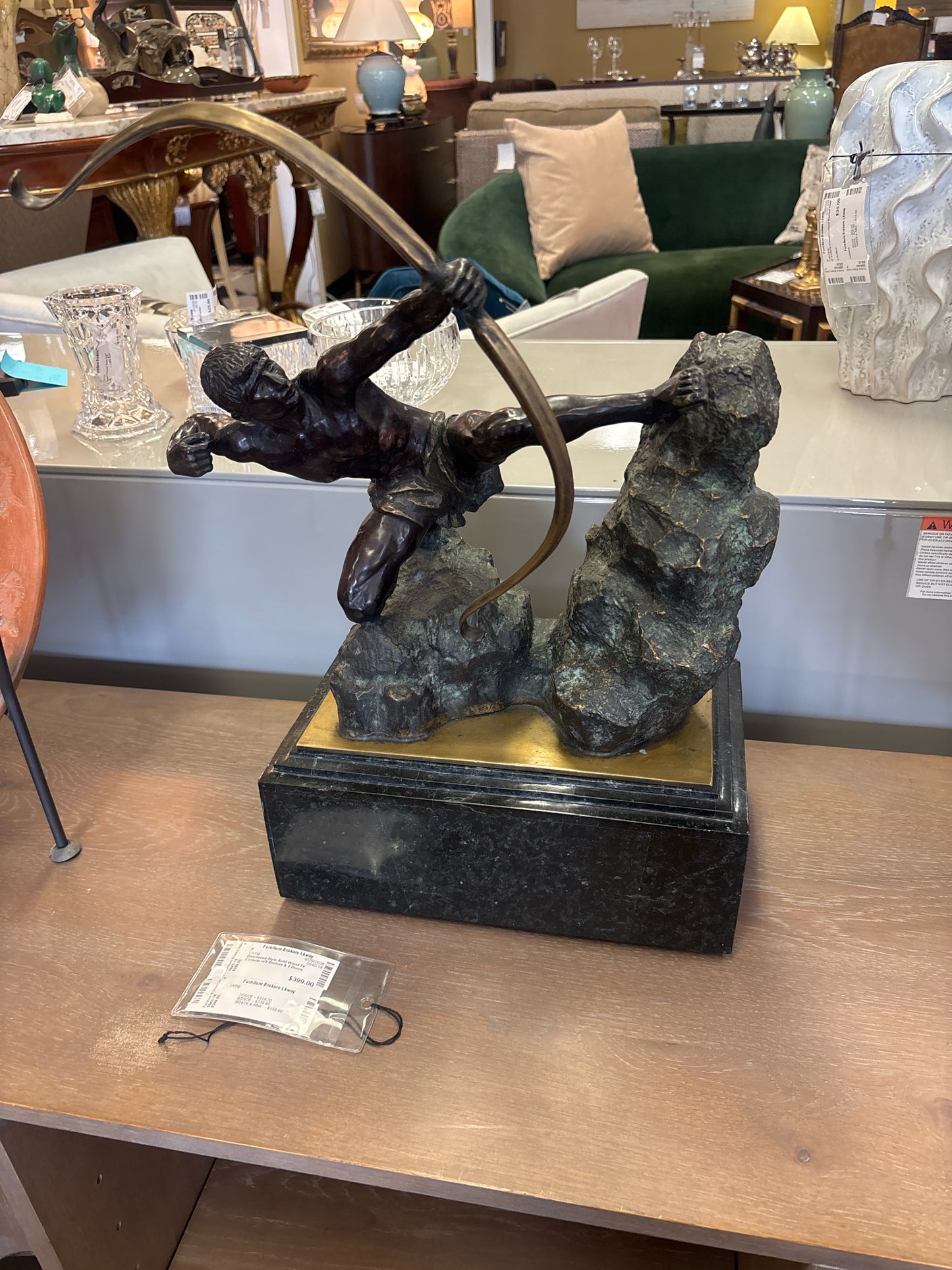 Bronze Reproduction of "Hercules the Archer"