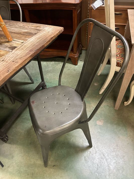 SET of 6 RH Metal Dining Chairs