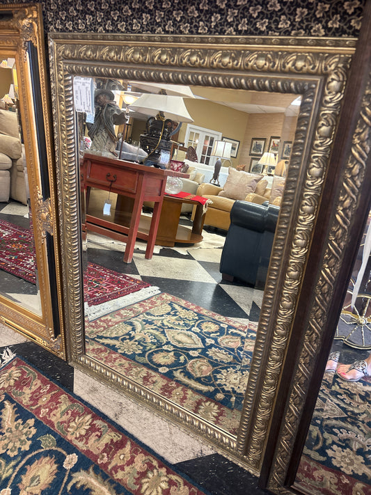Light Gold Beveled Mirror (32 x 43)