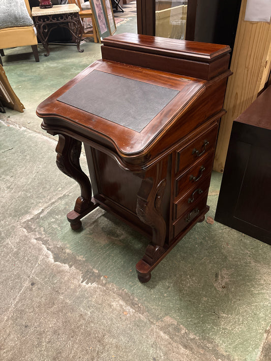 Small Mahogany Captains Artist Desk