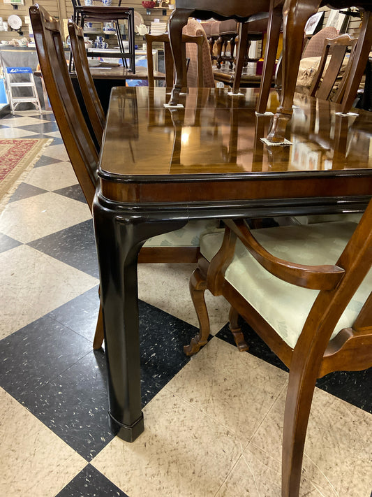 DREXEL Heritage Dining Table (76"X45") Plus 3 Leaves (each  leave 19"X45")