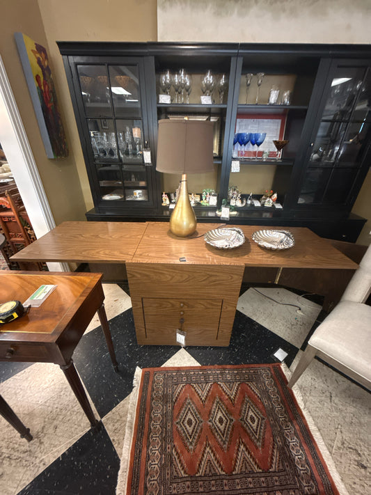 MCM Foldable Desk w/Veneer Finish