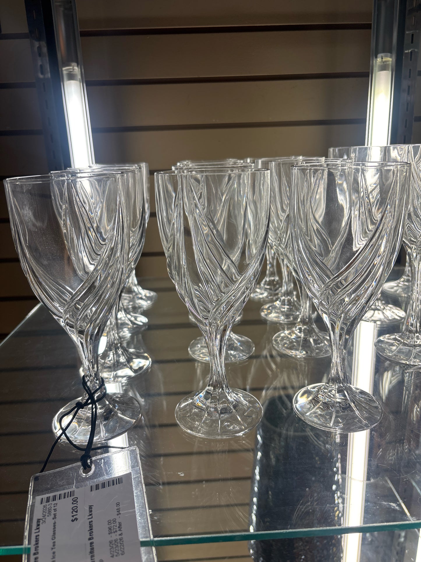 Lenox Debut Ice Tea Glasses- Set of 12