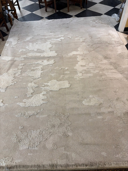 (9'x 12') Safavieh Machine Made Rug Cream/Ivory